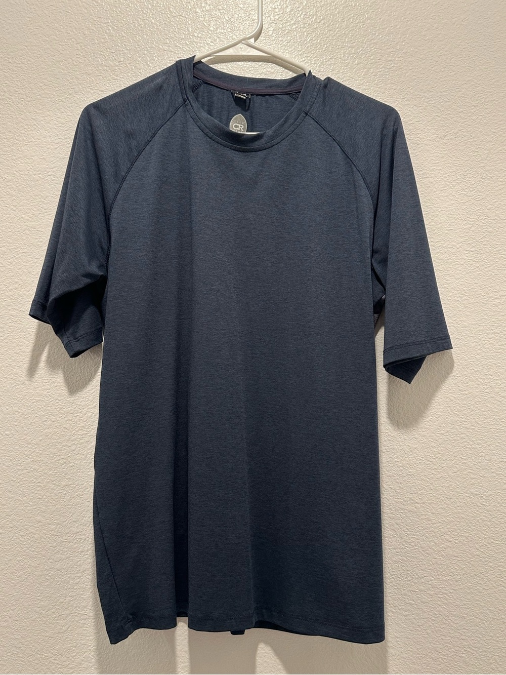Club Ride - Men's Crew Neck Cycling Short-Sleeve Shirt - Navy